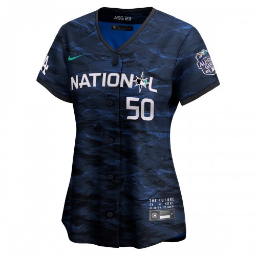 Mookie Betts National League Nike Women's 2023 MLB All-Star Game Limited Player Jersey - Royal