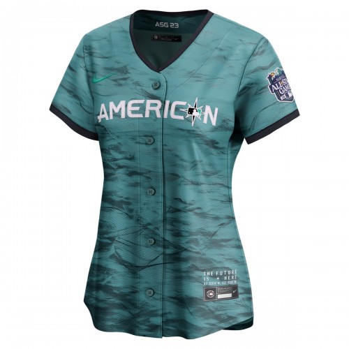 American League Nike Women's 2023 MLB All-Star Game Limited Jersey - Teal