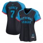 Trea Turner National League Nike Women's 2024 MLB All-Star Game Limited Player Jersey - Navy