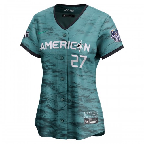 Vladimir Guerrero Jr. American League Nike Women's 2023 MLB All-Star Game Limited Player Jersey - Teal