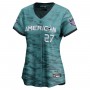 Vladimir Guerrero Jr. American League Nike Women's 2023 MLB All-Star Game Limited Player Jersey - Teal