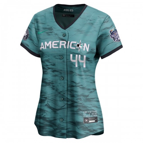 Yordan Alvarez American League Nike Women's 2023 MLB All-Star Game Limited Player Jersey - Teal
