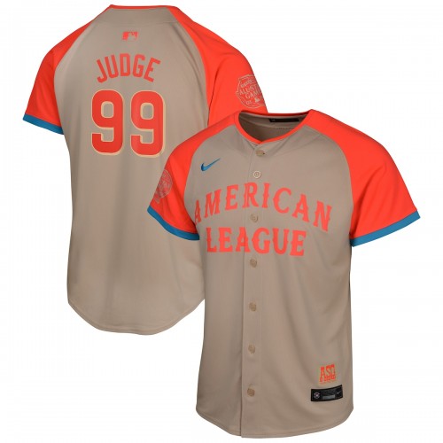 Aaron Judge American League Nike Youth 2024 MLB All-Star Game Limited Player Jersey - Cream