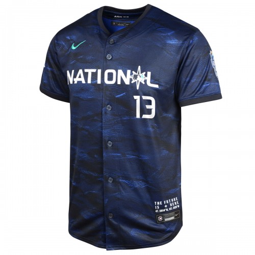 Ronald Acuña Jr. National League Nike Youth 2023 MLB All-Star Game Limited Player Jersey - Royal