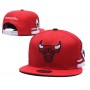 Mitchell & Ness Chicago Bulls Red Snapback Cap