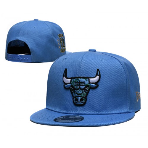 Chicago Bulls Blue Prime Edition Snapback Hat