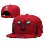 Chicago Bulls Men's Red Team Color Basic Snapback Hat