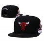 Chicago Bulls Mitchell & Ness Snapback Hat Black/Red/Jersey Short