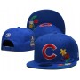 Men's Chicago Cubs Watercolor Floral Snapback Hat