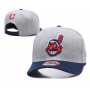 Cleveland Indians Two Tone Gray/Navy Adjustable Hat