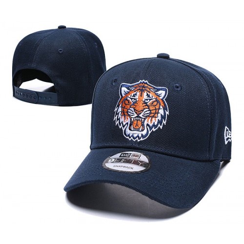 Detroit Tigers Navy Blue Cooperstown Team Classic Snapback Hat