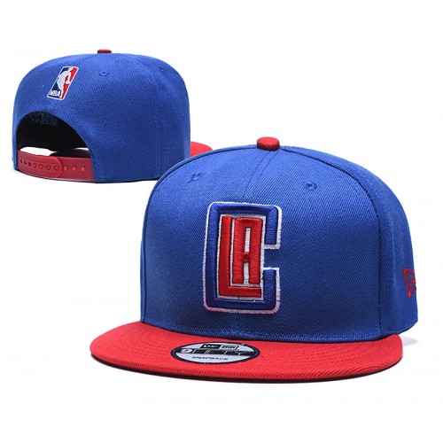 LA Clippers Royal/Red Official Team Color 2Tone Snapback Hat