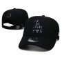 Los Angeles Dodgers Black Logo Adjustable Hat