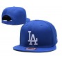 Los Angeles Dodgers Blue White Logo Snapback Hat