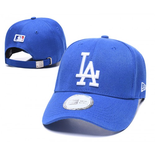 Los Angeles Dodgers Sky Blue White Logo Adjustable Hat
