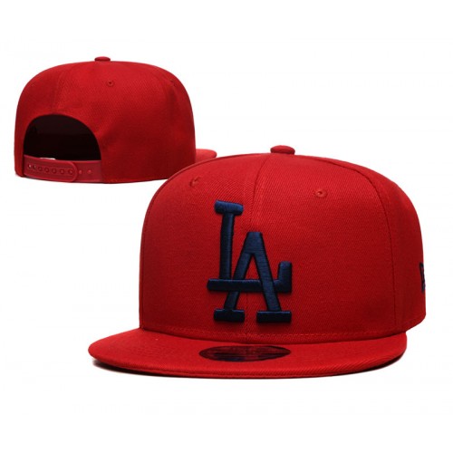 Los Angeles Dodgers Essential Red Snapback Cap