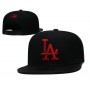 Los Angeles Dodgers Essential Black Snapback Hat