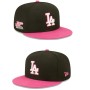 Los Angeles Dodgers Black/Pink 1981 World Series Champions Passion Snapback Hat