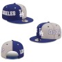 Los Angeles Dodgers Royal/Gray Team Split 9FIFTY Snapback Hat