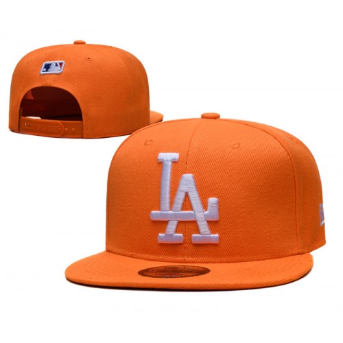 Los Angeles Dodgers Essential Orange Snapback Cap