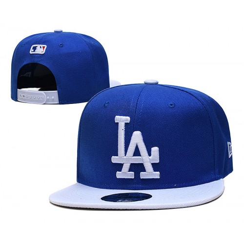 Los Angeles Dodgers 2 Tone Blue/White Snapback Hat