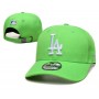 LA Dodgers Neon Pack Green Adjustable Cap
