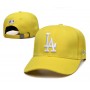 Los Angeles Dodgers Essential Yellow Adjustable Hat
