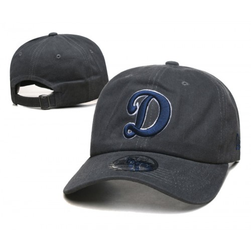 Los Angeles Dodgers Clean Up Tonal Adjustable Hat - Charcoal