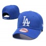 Los Angeles Dodgers Blue White Logo Adjustable Hat