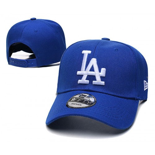 Los Angeles Dodgers Royal White Logo Adjustable Hat
