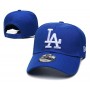 Los Angeles Dodgers Royal White Logo Adjustable Hat