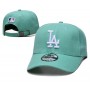 Los Angeles Dodgers Mint White Logo Adjustable Hat