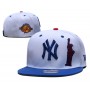 New York Yankees 100th Anniversary Statue of Liberty 2Tone White/Blue Snapback Hat