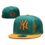 New York Yankees 100th Anniversary Statue of Liberty 2Tone Green/Orange Snapback Hat