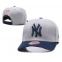 New York Yankees League Essential Two Tone Gray/Navy Adjustable Cap