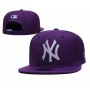 New York Yankees League Essential Purple Snapback Cap