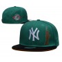 New York Yankees 100th Anniversary Statue of Liberty 2Tone Turquoise/Black Snapback Hat