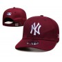 New York Yankees League Essential Wine Adjustable Cap