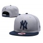 New York Yankees League Essential Two Tone Gray/Navy Snapback Hat