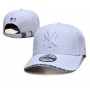 New York Yankees City Name on Visor Edge White Adjustable Hat