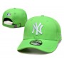 New York Yankees League Essential Lime Green Adjustable Hat