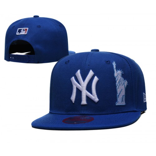 New York Yankees Statue of Liberty Blue Snapback Hat