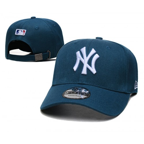 New York Yankees League Essential Petrol Adjustable Hat