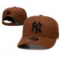 New York Yankees League Essential Brown Adjustable Hat