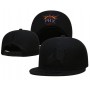 Phoenix Suns Logo Under Visor Black on Black Snapback Hat