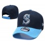 Seattle Mariners Leauge Essential 2Tone Navy Blue Snapback Hat