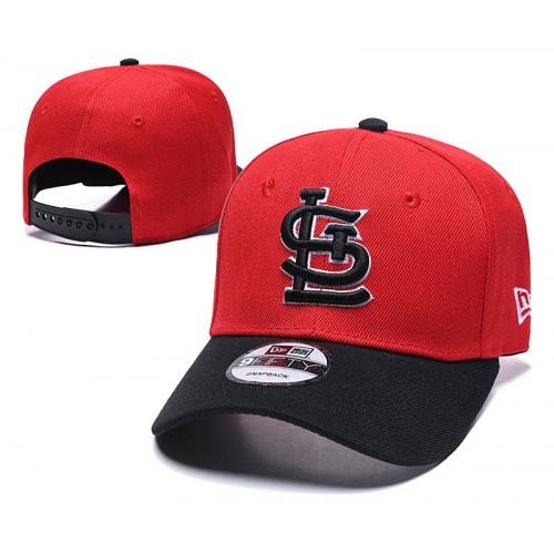 St Louis Cardinals League Essential 2Tone Red/Black Snapback Hat