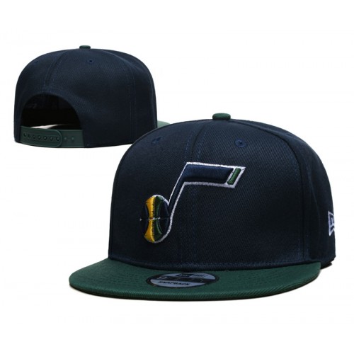 Utah Jazz Leauge Essential 2Tone Navy/Green Snapback Hat