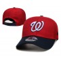 Washington Nationals Leauge Essential 2Tone Red/Black Snapback Hat