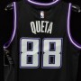 Men's Sacramento Kings Neemias Queta #88 Nike Black 2021/22 Swingman NBA Jersey - City Edition